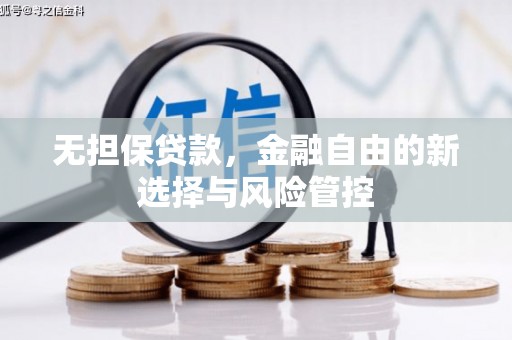 和顺无担保贷款，金融自由的新选择与风险管控