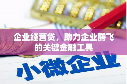 和顺企业经营贷，助力企业腾飞的关键金融工具