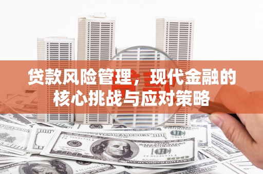 和顺贷款风险管理，现代金融的核心挑战与应对策略