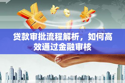 和顺贷款审批流程解析，如何高效通过金融审核