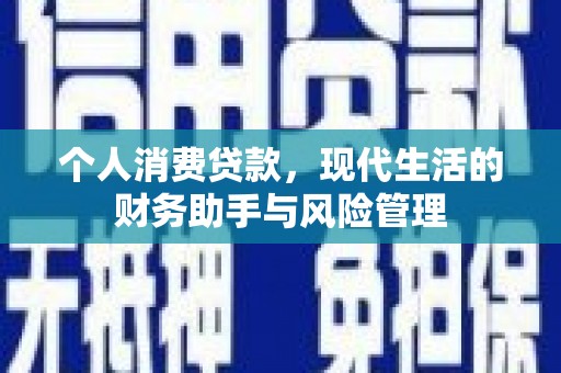 和顺个人消费贷款，现代生活的财务助手与风险管理