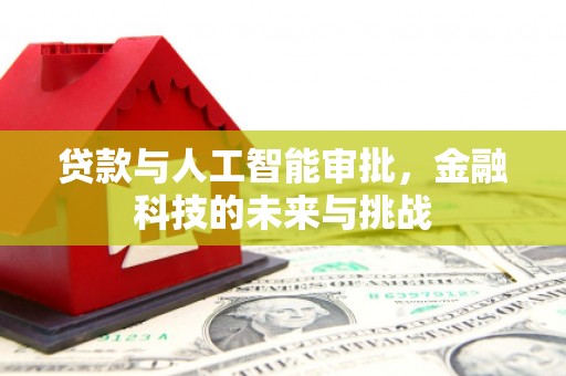和顺贷款与人工智能审批，金融科技的未来与挑战
