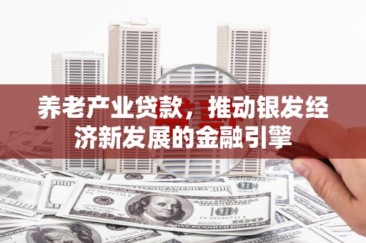 和顺养老产业贷款，推动银发经济新发展的金融引擎