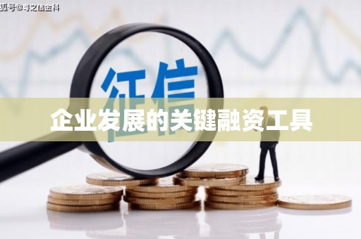 和顺企业发展的关键融资工具