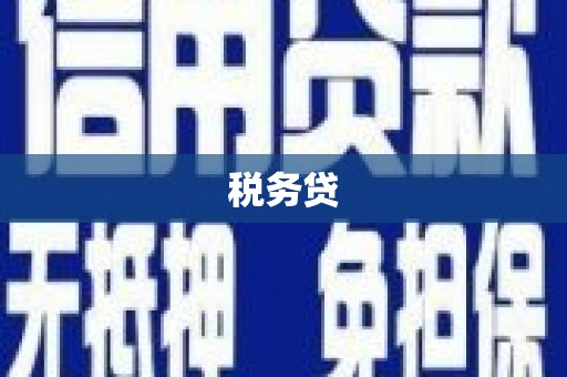 和顺税务贷