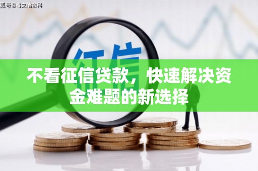 和顺不看征信贷款，快速解决资金难题的新选择