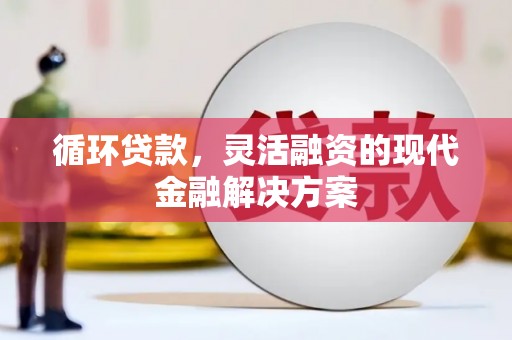 和顺循环贷款，灵活融资的现代金融解决方案