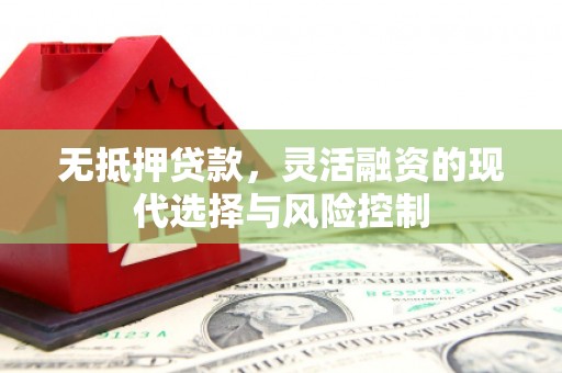 和顺无抵押贷款，灵活融资的现代选择与风险控制