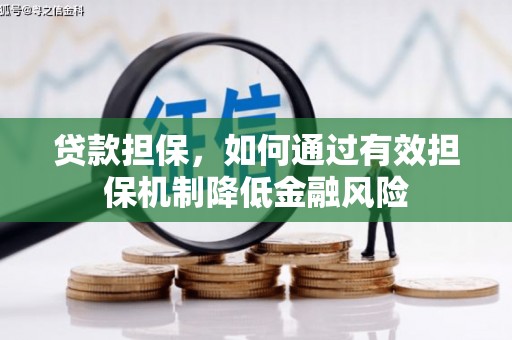 和顺贷款担保，如何通过有效担保机制降低金融风险