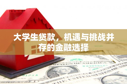 和顺大学生贷款，机遇与挑战并存的金融选择