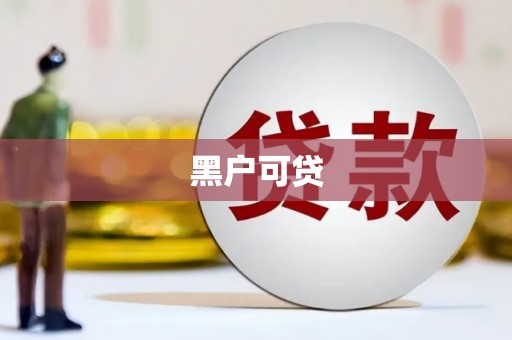 和顺黑户可贷