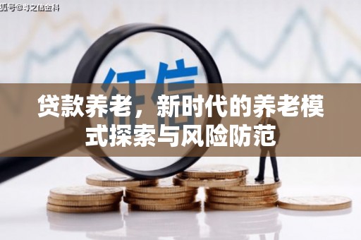 和顺贷款养老，新时代的养老模式探索与风险防范